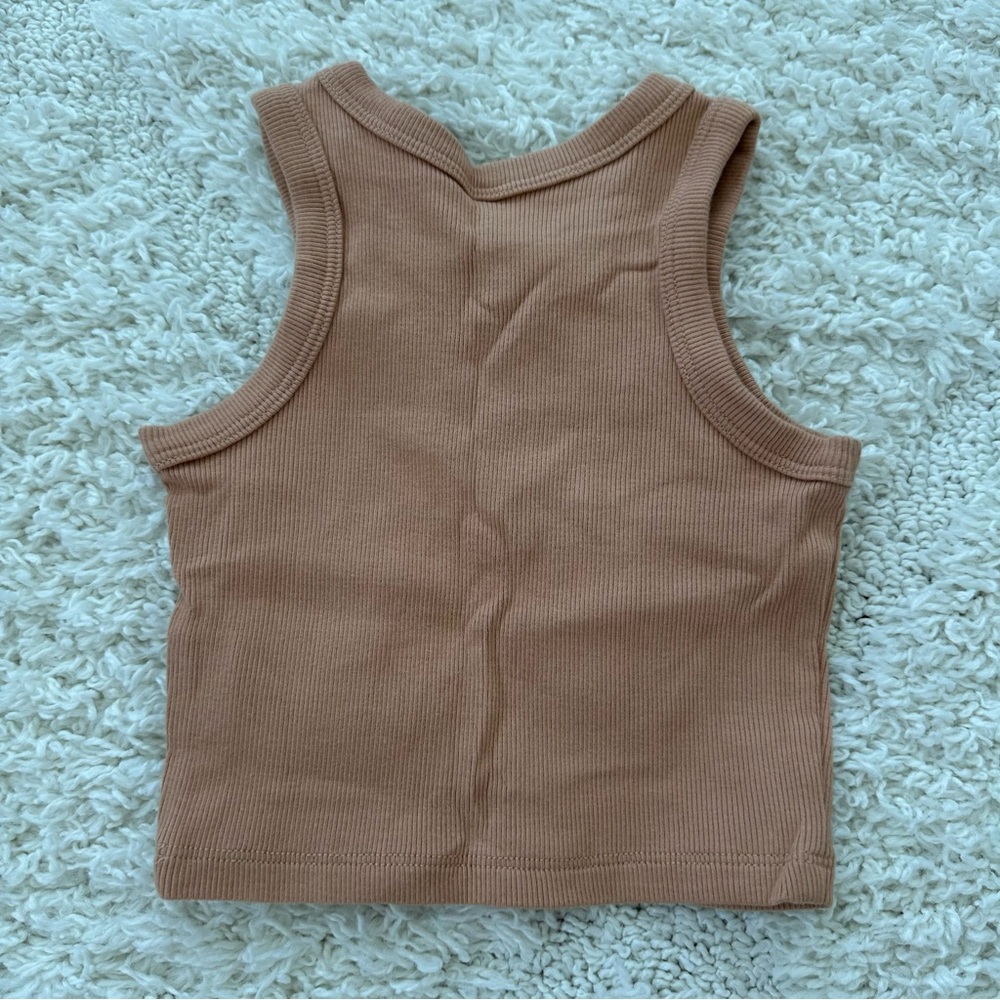 Rylee & Cru Ribbed Set - Grapefruit - Picture 4 of 7
